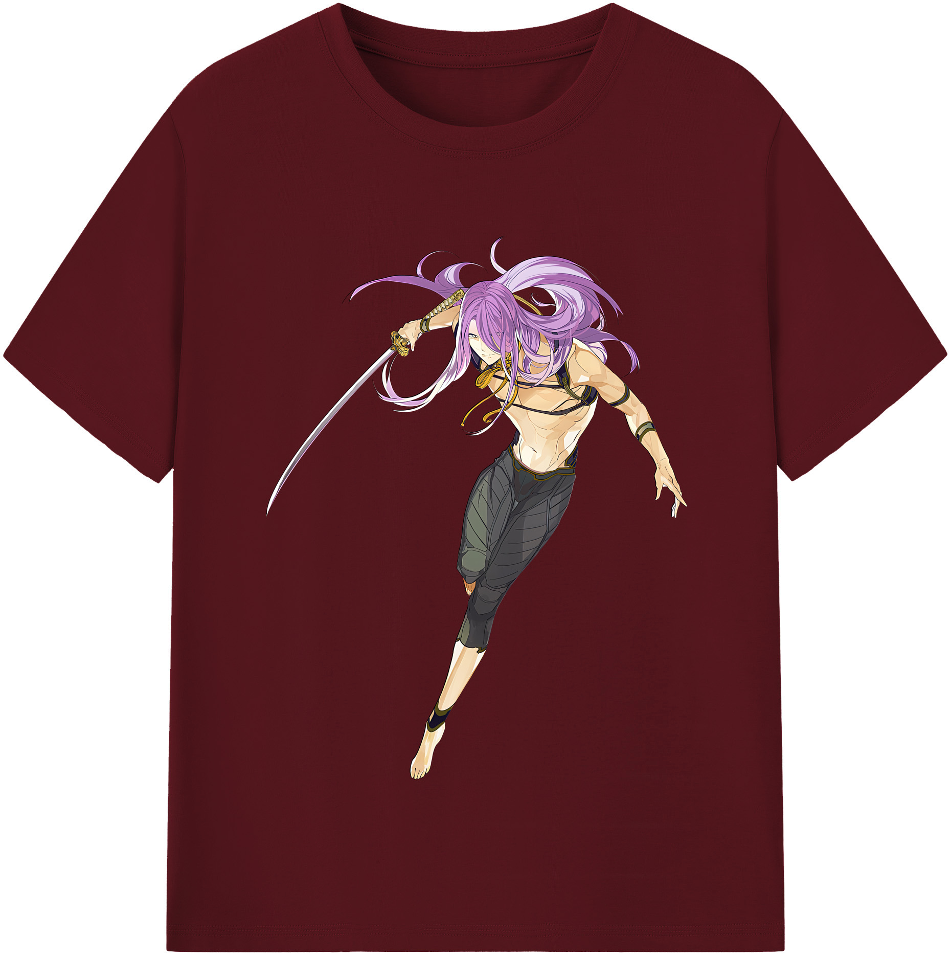 （画像用） 刀剣乱舞 Touken Ranbu 綿100％半袖Tシャツ（フロントプリント）